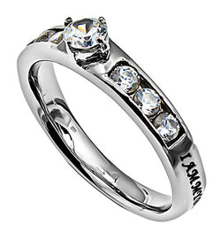 Princess Solitaire Ring, "My Beloved"