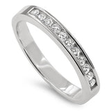 11 Dreams Princess Silver Ring, "ALL THINGS THROUGH CHRIST MY STRENGTH - PHIL. 4:13"-Wholesale