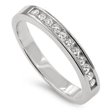 11 Dreams Princess Silver Ring, "TRUE LOVE WAITS - 1 TIM. 4:12"