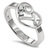 Sweetheart Silver Ring,"PURITY - MATTHEW 5:8"-Wholesale