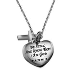 Sweetheart Necklace, "Be Still"