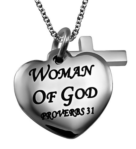 Sweetheart Necklace, "Woman Of God"