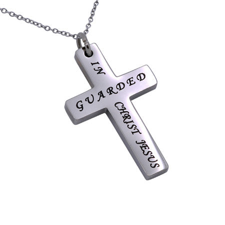 Simplicity Cross Pendent, “Guarded"