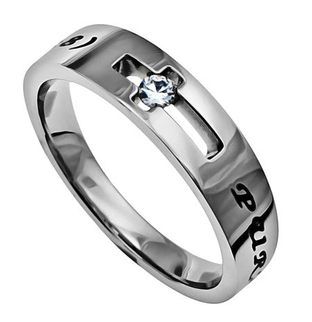 Solitaire Ring, "Purity"