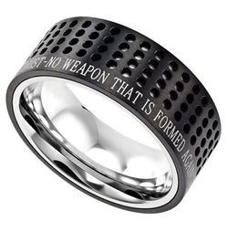 Black Sport Ring, "Soldier Of Christ"
