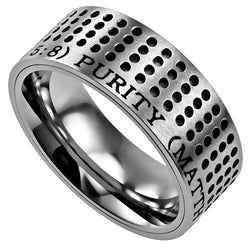 Silver Sport Ring, "Purity"