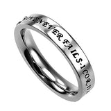 Covenant Ring, "Love Never Fails"